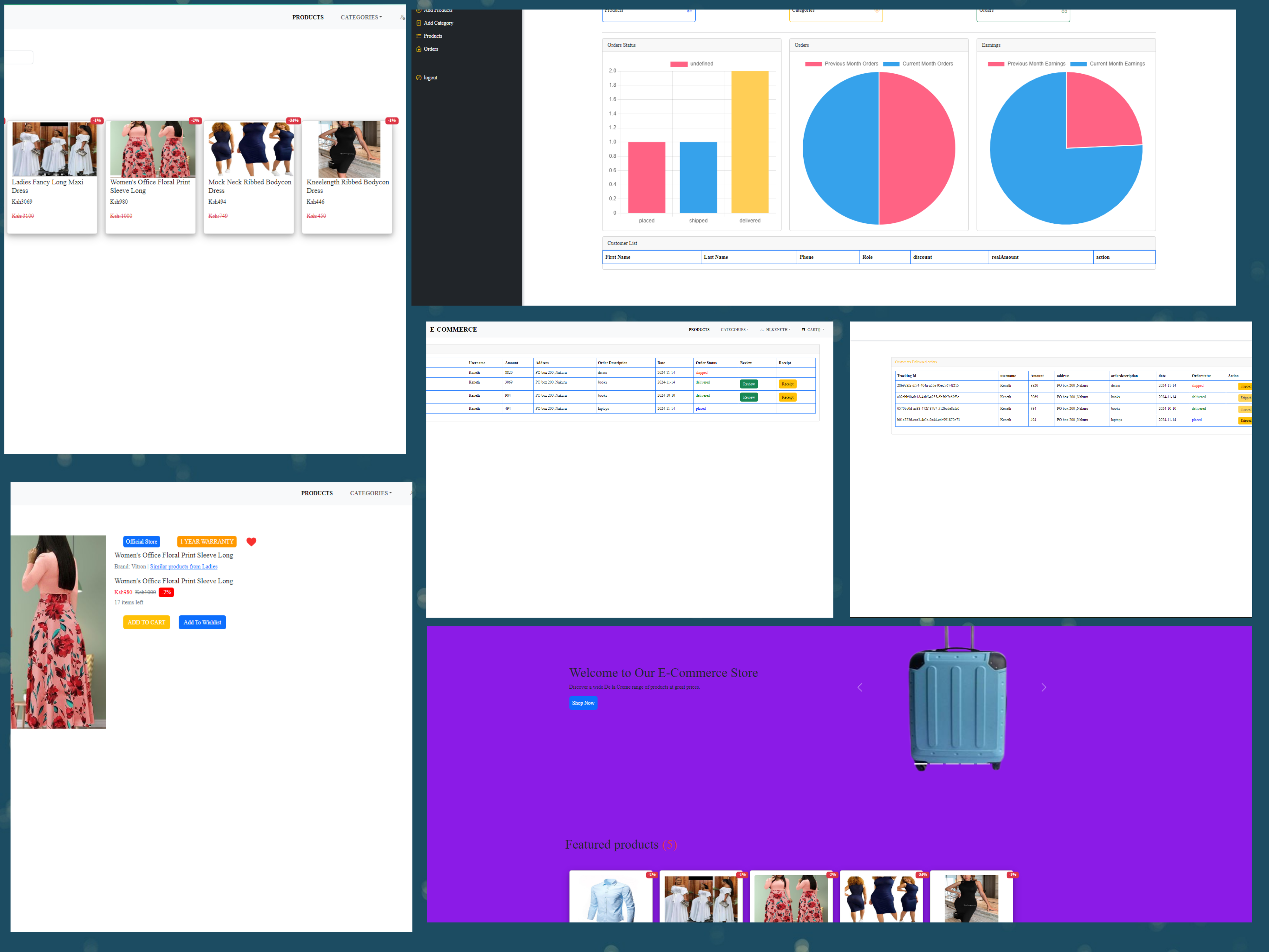 E-commerce Web Application Project Image